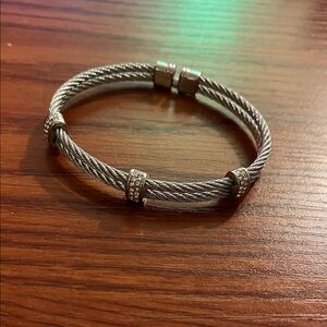 Silver Magnetic Bracelet